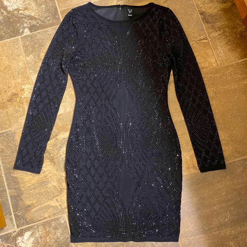 A homecoming dress in great condition Only has been worn once all beading intact